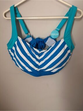 Beach House Blue Bikini Bottom